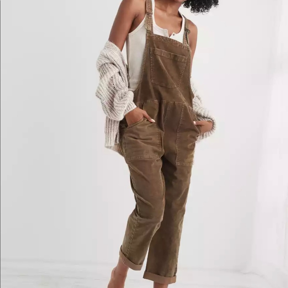 Aerie American Eagle Overalls